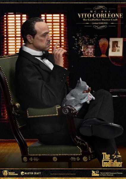 Figura de Vito Corleone de El Padrino, Master Craft, 31 cm