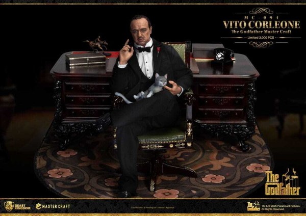 Figura de Vito Corleone de El Padrino, Master Craft, 31 cm