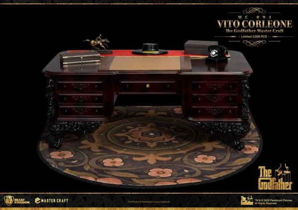 Figura de Vito Corleone de El Padrino, Master Craft, 31 cm