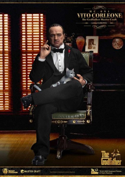 Figura de Vito Corleone de El Padrino, Master Craft, 31 cm