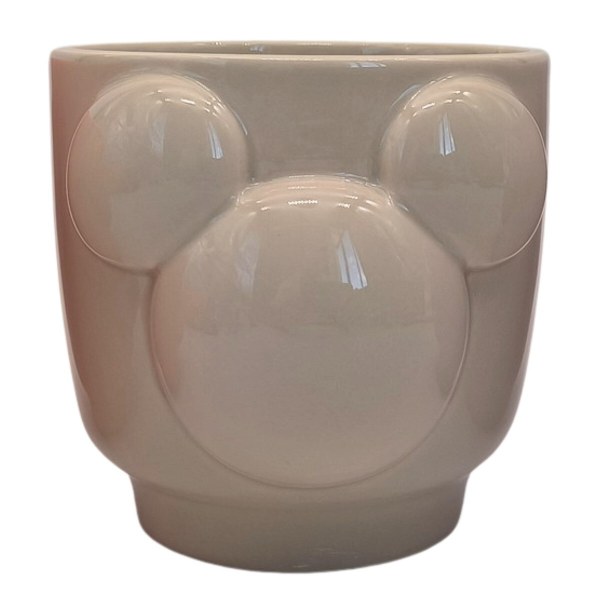 Mini maceta 3D beige con orejas de Mickey, 10 cm – Disney