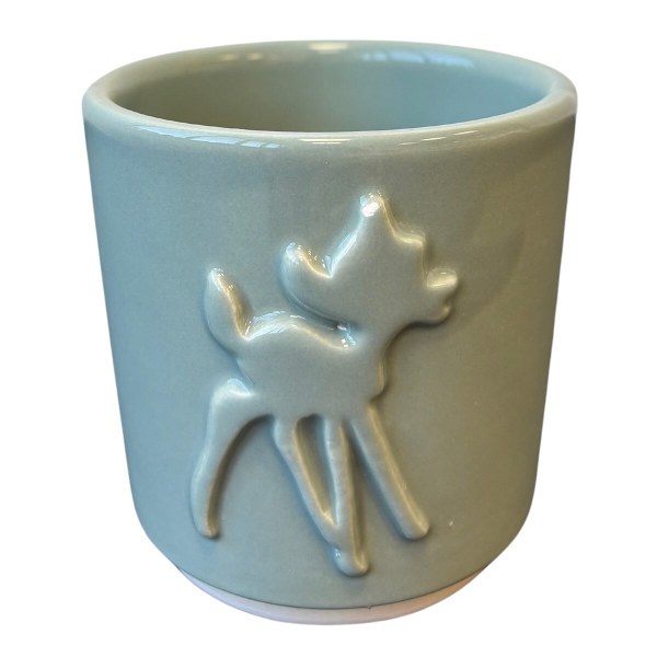 Maceta con relieve de Bambi de 8 cm – Disney