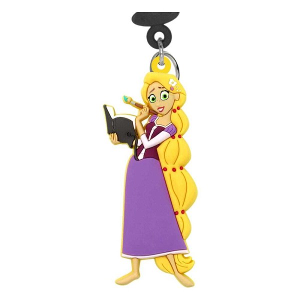 Llaver de Mochila de PVC suave al tacto Enredados - Disney Princese