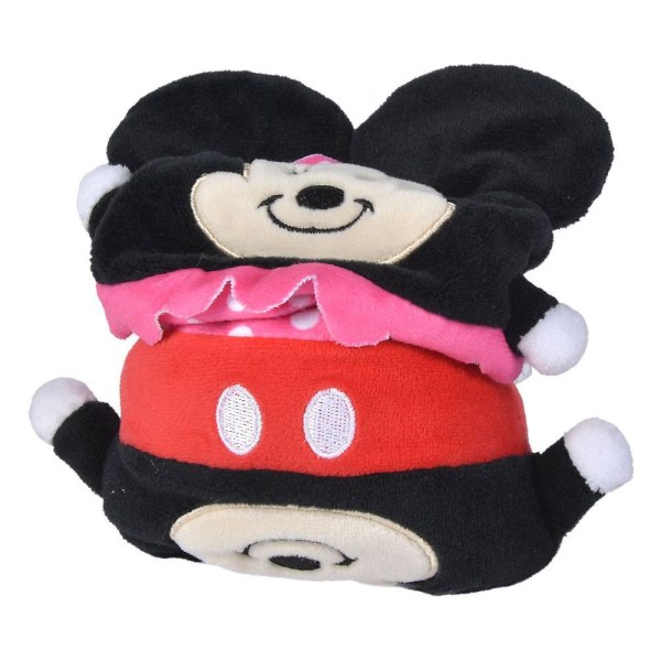 Peluche reversible de Mickey/Minnie de 8 cm - Disney
