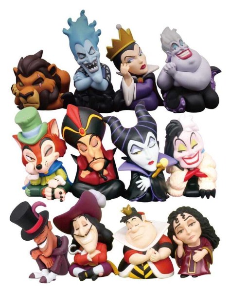 Figura sorpresa  de Villanos Twinchees Lil' Sleeper de 5 cm - Disney Villains