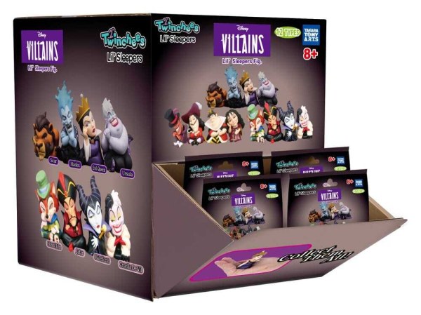 Figura sorpresa  de Villanos Twinchees Lil' Sleeper de 5 cm - Disney Villains