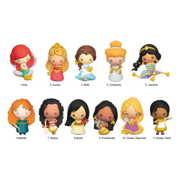 Llavero Mochilas 3D Ultimate Princess Series 31 - Disney