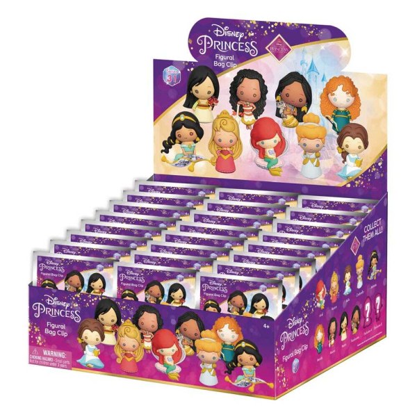Llavero Mochilas 3D Ultimate Princess Series 31 - Disney
