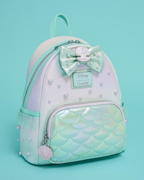 Mini Mochila Perla Iridiscente - Disney Loungefly La Sirenita