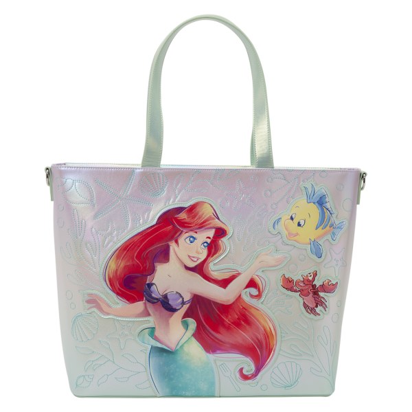 Bolsa Tote con monedero de Ariel y Flounder - Disney Loungefly La Sirenita