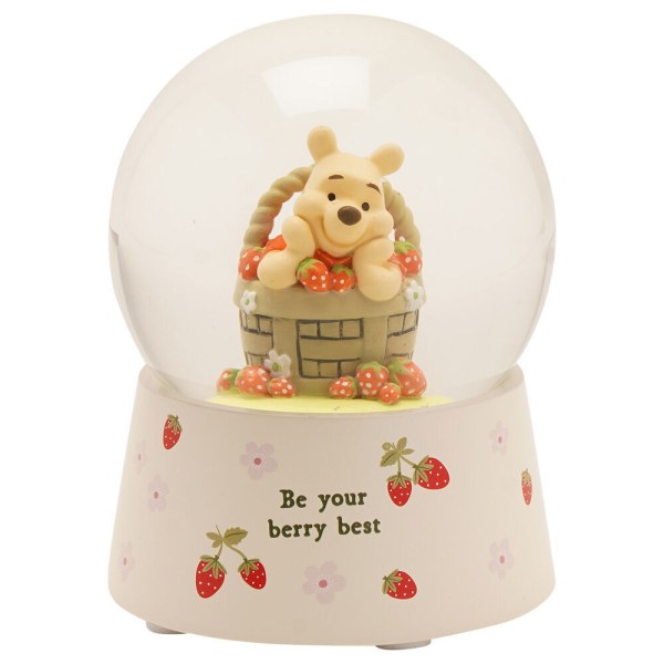 Globo de nieve de Winnie fresas - Disney Winnie the Pooh