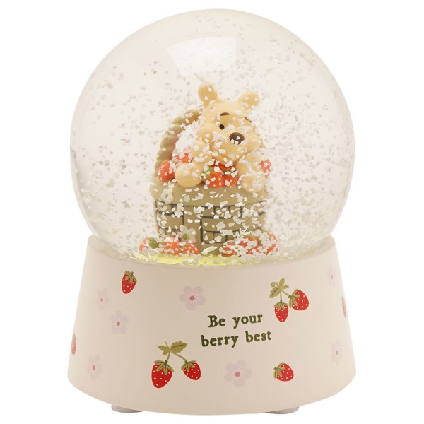 Globo de nieve de Winnie fresas - Disney Winnie the Pooh