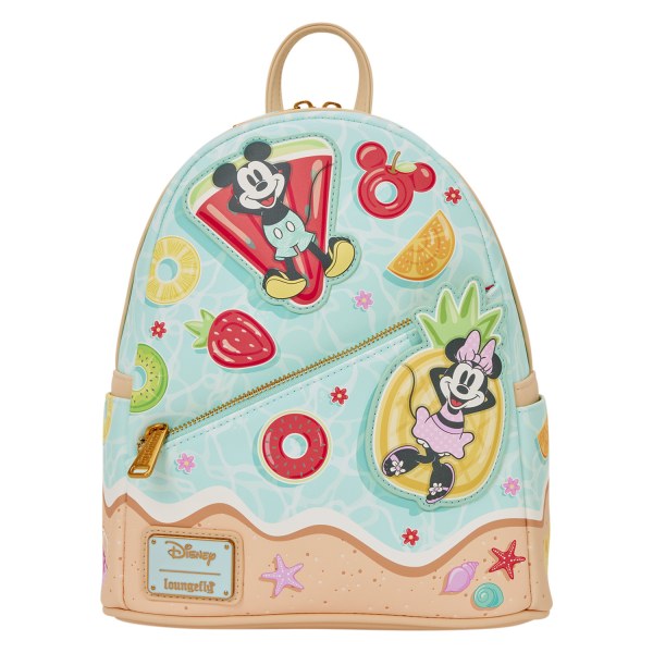 Mini Mochila Mickey & Minnie Beach Fun - Disney Loungefly