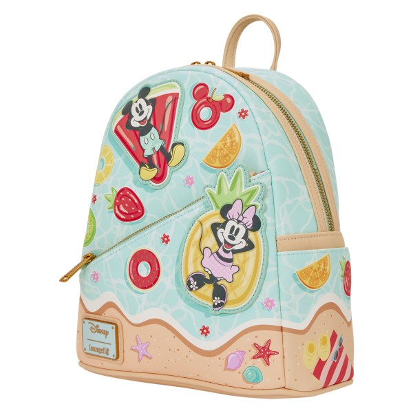 Mini Mochila Mickey & Minnie Beach Fun - Disney Loungefly