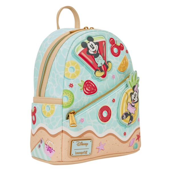 Mini Mochila Mickey & Minnie Beach Fun - Disney Loungefly