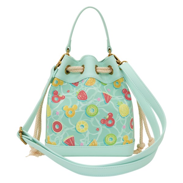 Bolso Bandolera cubo con Mickey Mouse beach fun - Disney Loungefly