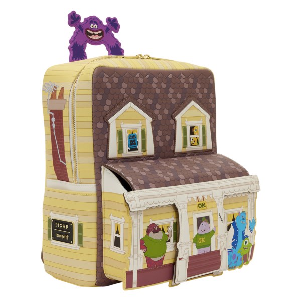 Mini Mochila con figura de la Casa Oozma Kappa - Disney-Pixar Loungefly Monsters University