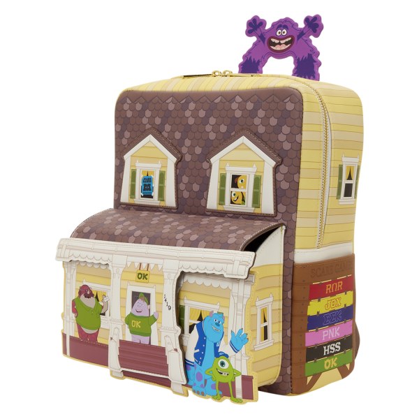 Mini Mochila con figura de la Casa Oozma Kappa - Disney-Pixar Loungefly Monsters University