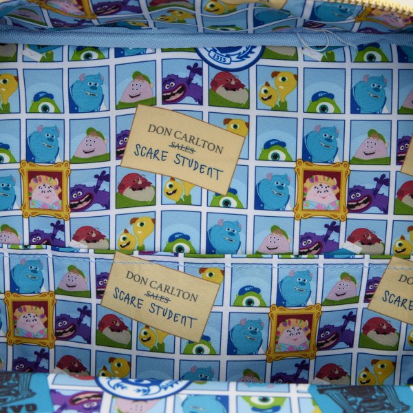 Mini Mochila con figura de la Casa Oozma Kappa - Disney-Pixar Loungefly Monsters University