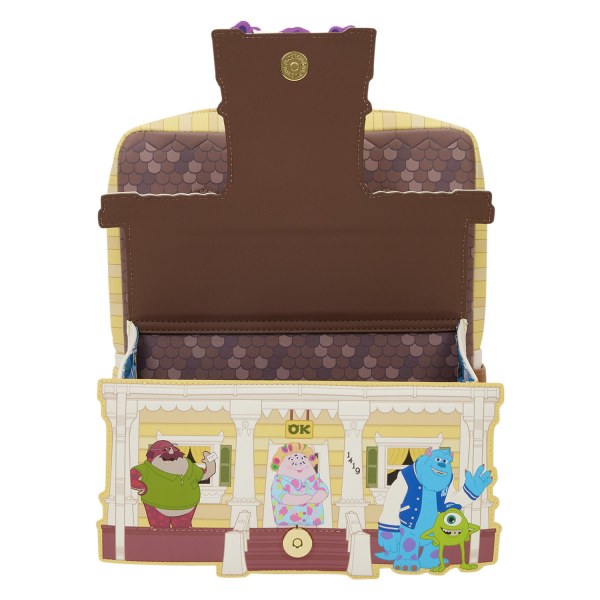 Mini Mochila con figura de la Casa Oozma Kappa - Disney-Pixar Loungefly Monsters University