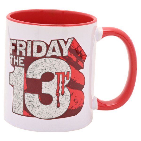 Taza con el logo de Viernes 13, 325 ml.