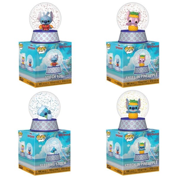 POP! Figura Misterio surtida de globo de nieve Disney Stitch