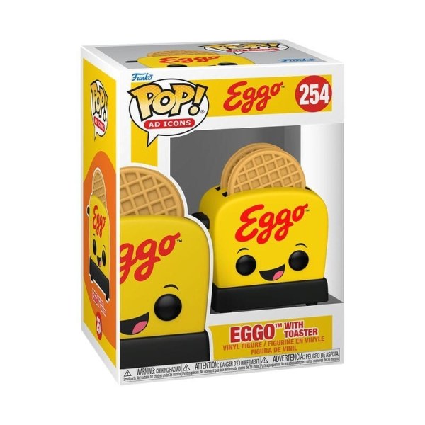 FUNKO POP! 254 Eggo con tostadora - Kellogg