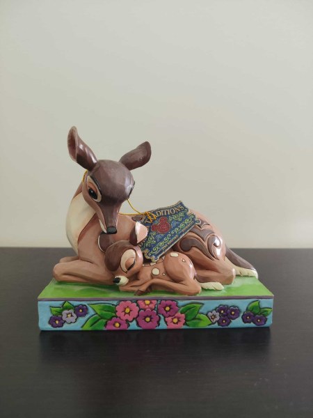 Figura de Bambi con su madre « Duerme bien, pequeño príncipe » - Disney Traditions