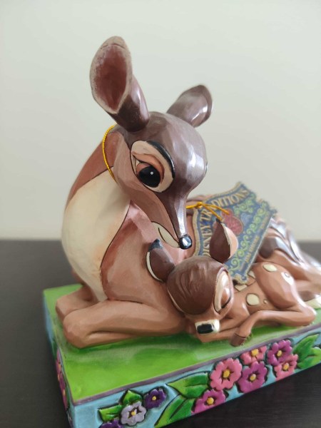 Figura de Bambi con su madre « Duerme bien, pequeño príncipe » - Disney Traditions