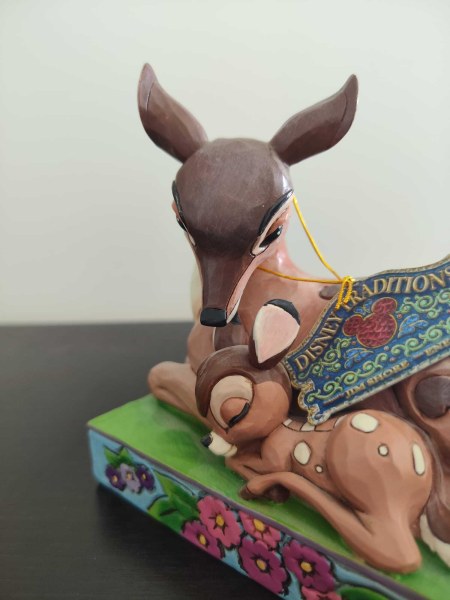 Figura de Bambi con su madre « Duerme bien, pequeño príncipe » - Disney Traditions