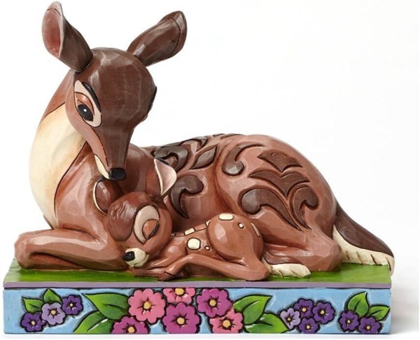 Figura de Bambi con su madre « Duerme bien, pequeño príncipe » - Disney Traditions