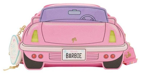 bolsos de hombro con luz de coche de Barbie - Loungefly Mattel