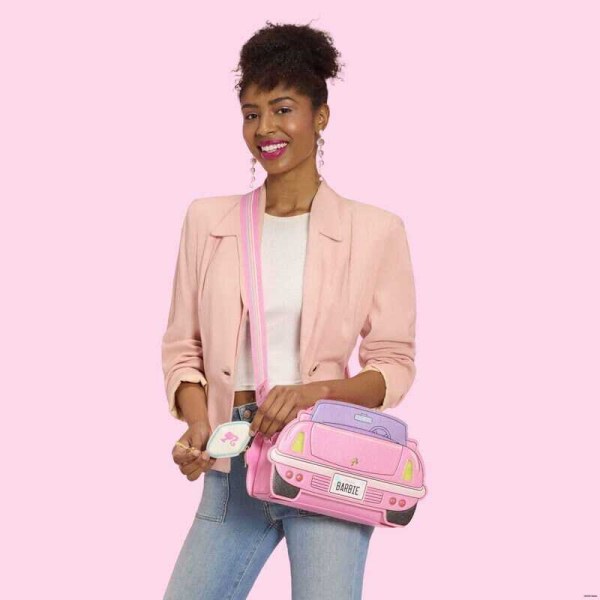 bolsos de hombro con luz de coche de Barbie - Loungefly Mattel