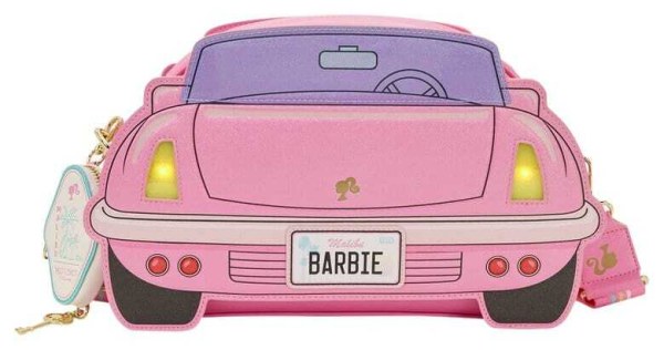 bolsos de hombro con luz de coche de Barbie - Loungefly Mattel