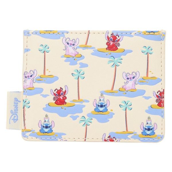 Portatarjetas de Stitch , Angel y Leroy - Disney Loungefly Lilo & Stitch