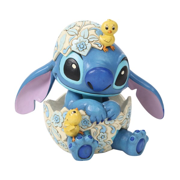 Stitch  huevo con pollitos - Disney Traditions