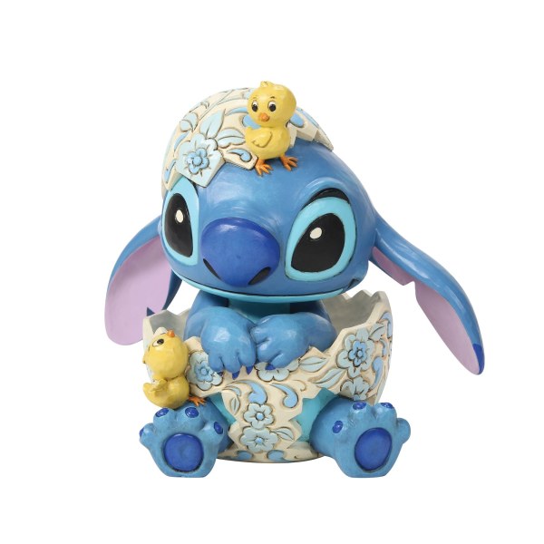 Stitch  huevo con pollitos - Disney Traditions