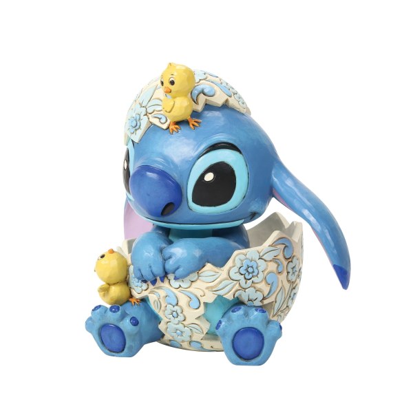 Stitch  huevo con pollitos - Disney Traditions