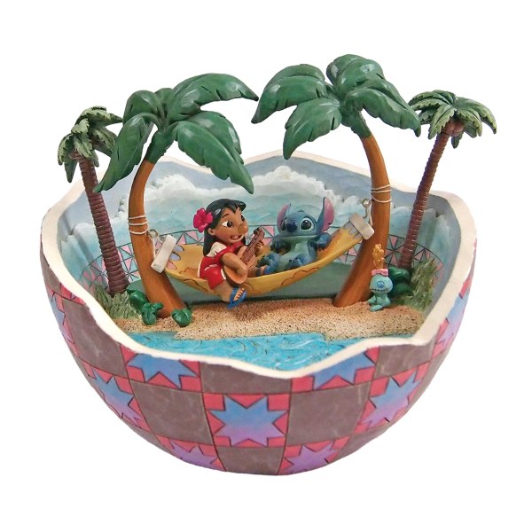Lilo y Stitch en un coco (Momento de película) - Disney Traditions