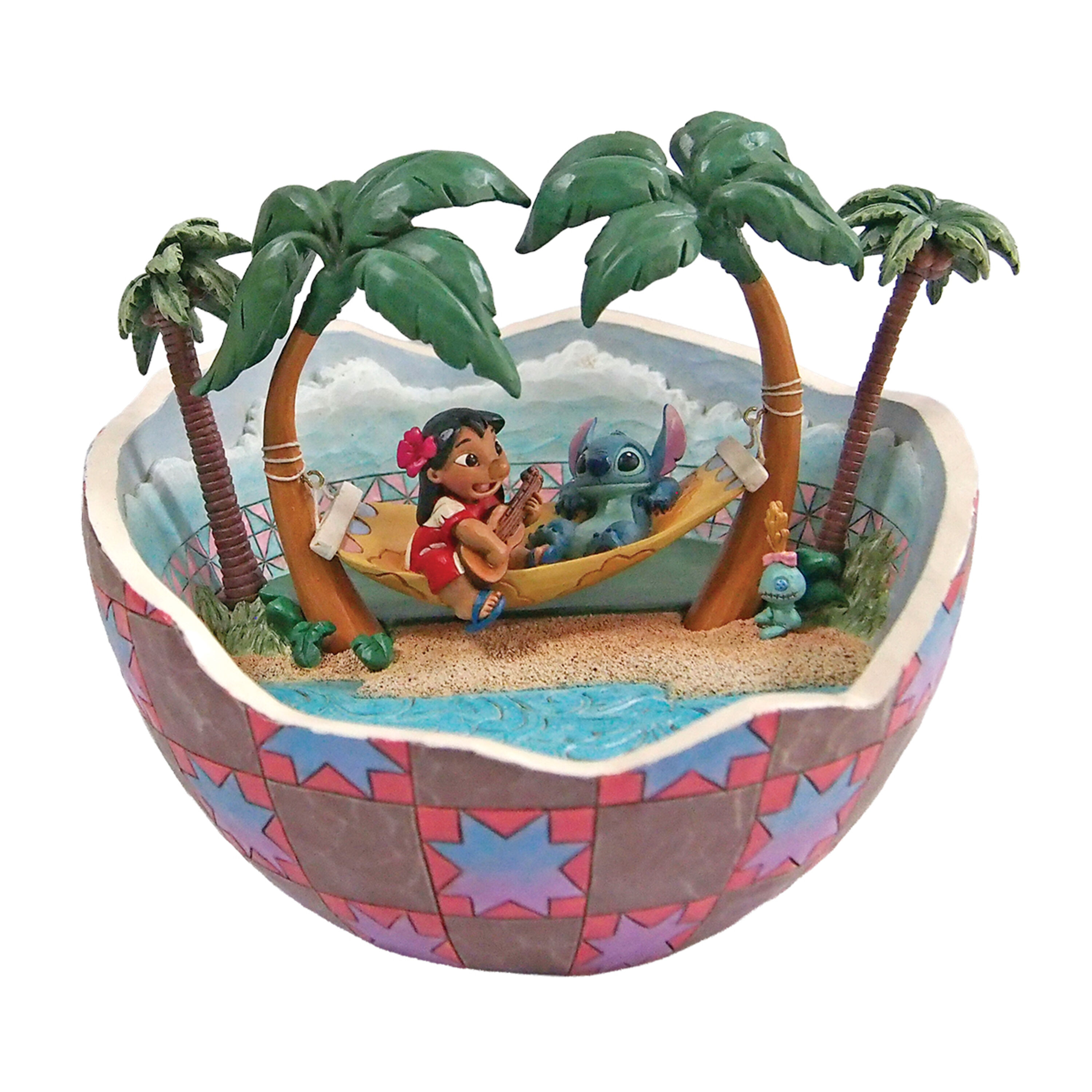 Lilo y Stitch en un coco (Momento de película) - Disney Traditions