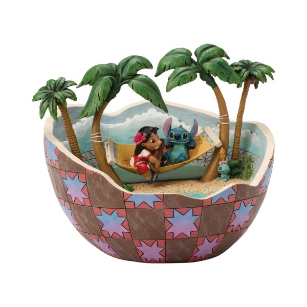 Lilo y Stitch en un coco (Momento de película) - Disney Traditions