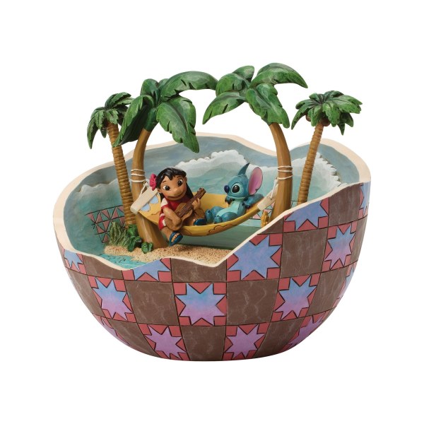 Lilo y Stitch en un coco (Momento de película) - Disney Traditions