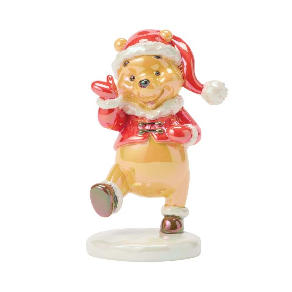Winnie the Pooh - Figura Navidad - Disney Grand Jester - Exclusiva de Enesco Francia
