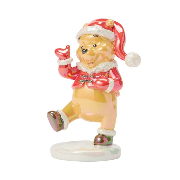 Winnie the Pooh - Figura Navidad - Disney Grand Jester - Exclusiva de Enesco Francia