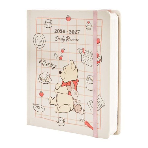 Agenda escolar diaria de Winnie the Pooh 2026/2027 – Edición de tapa dura de 11 meses