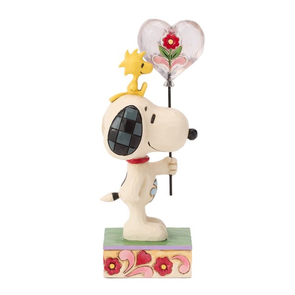 Snoopy con globo en forma de corazón - Peanuts