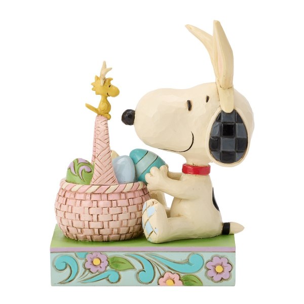 Snoopy con una cesta de huevos de Pascua - Peanuts