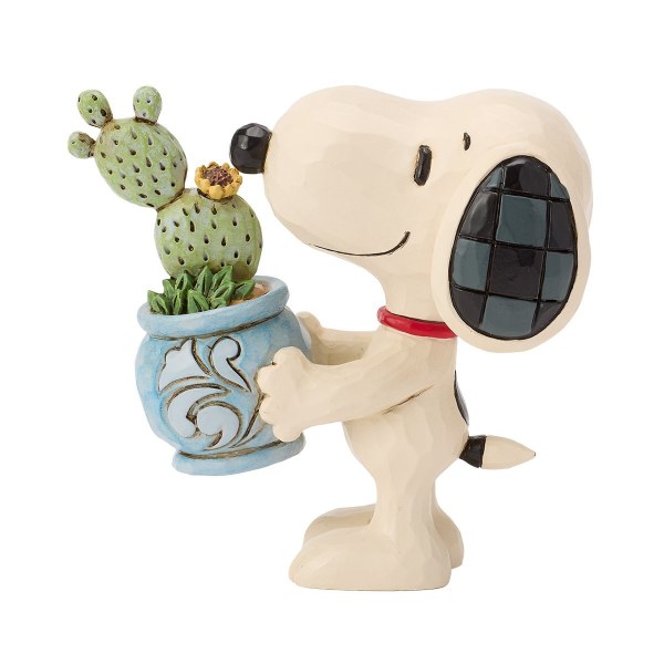 Mini Snoopy con planta - Jardinera - Jim Shore