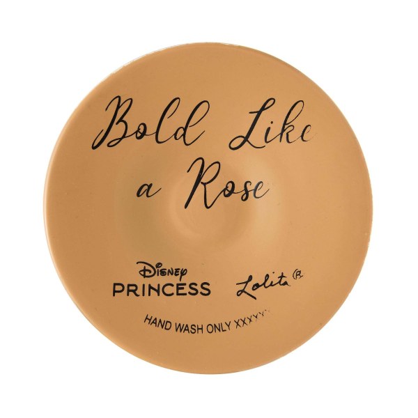 "VALIENTE COMO UNA ROSA" COPA DE VINO BELLA - DISNEY LOLITA