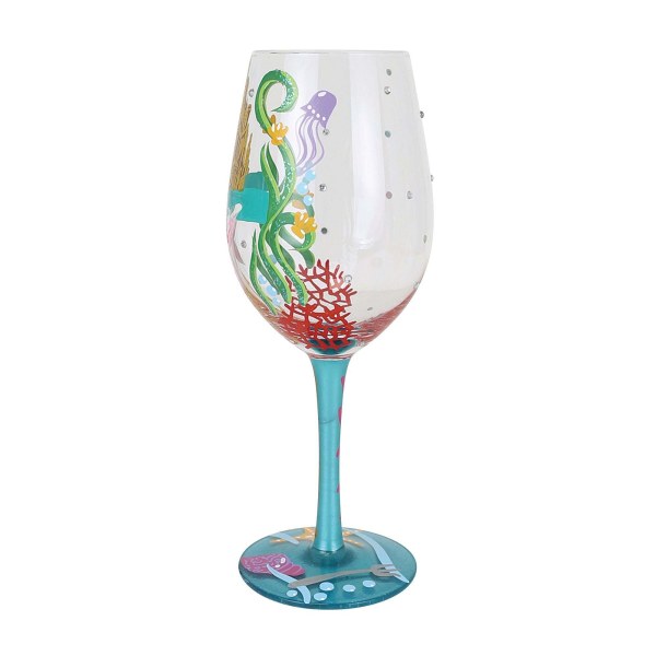 "CORRE TU PROPIA OLA" COPA DE VINO ARIEL - DISNEY LOLITA